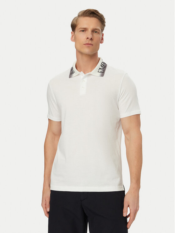 Emporio Armani Emporio Armani Polo EM000571 AF20432 U0002 Blanco Regular Fit