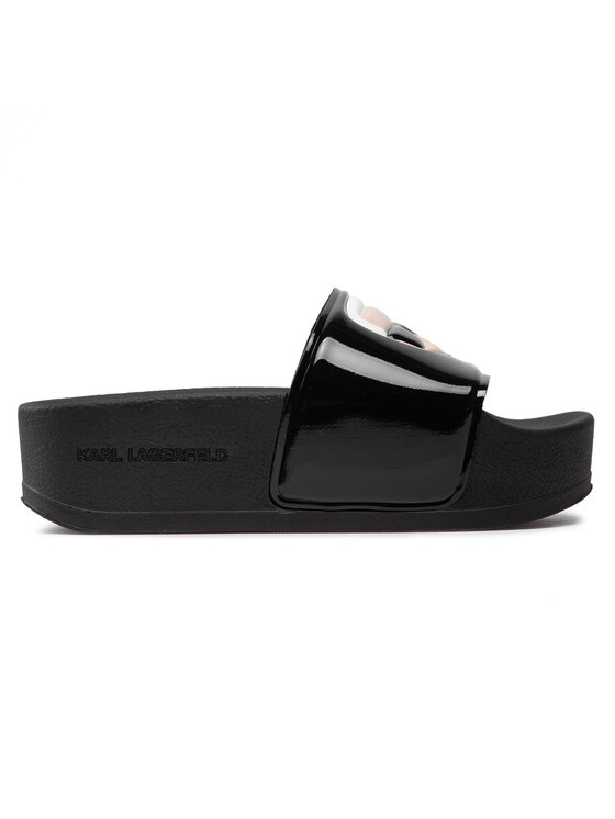 KARL LAGERFELD Klapki KARL LAGERFELD KL80806 Czarny