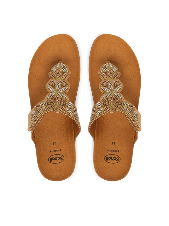 Scholl В'єтнамки Scholl Otranto Flip-Flop MF00695 Коричневий