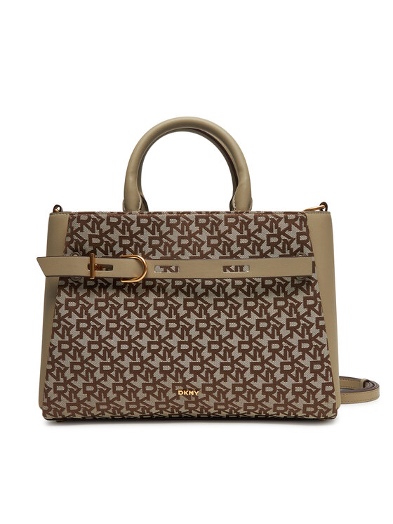 DKNY Ročna torba DKNY R44DFI68 Rjava