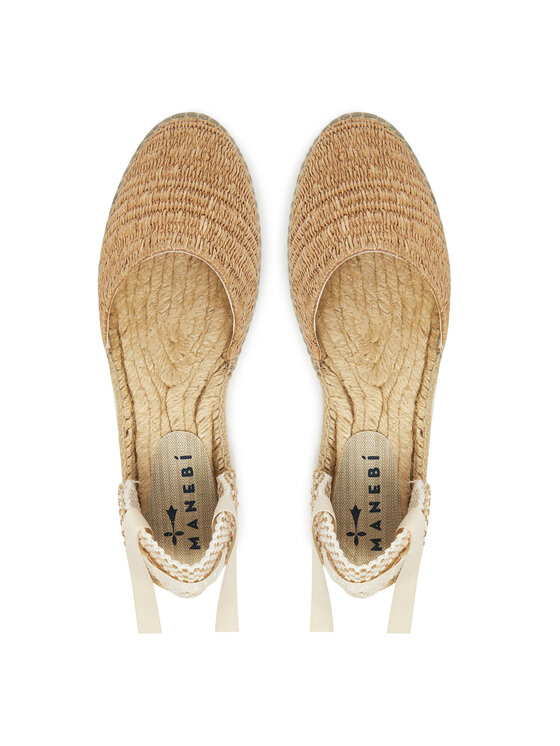 Manebi Espadrilles Manebi H 1.5 P0 Bézs