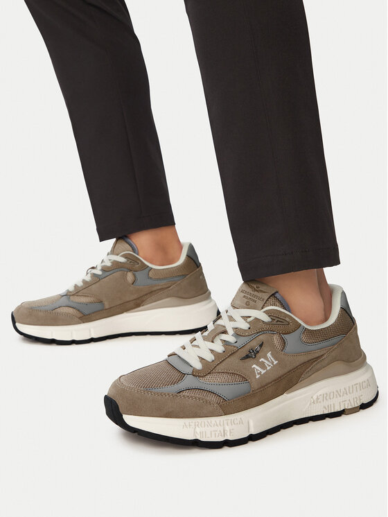 Aeronautica Militare Снікерcи Aeronautica Militare 261SC0318UCT04248 Бежевий