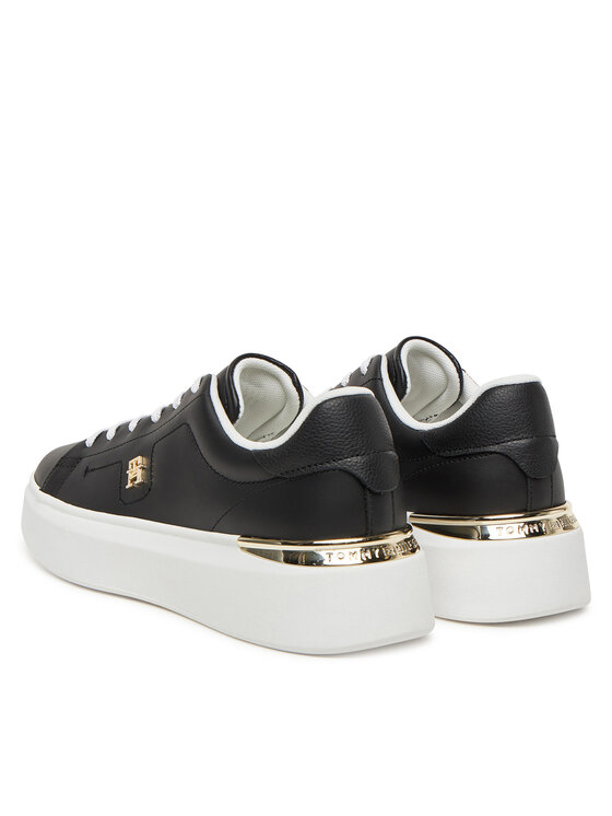Tommy Hilfiger Sneakersy Tommy Hilfiger FW0FW08631 Czarny