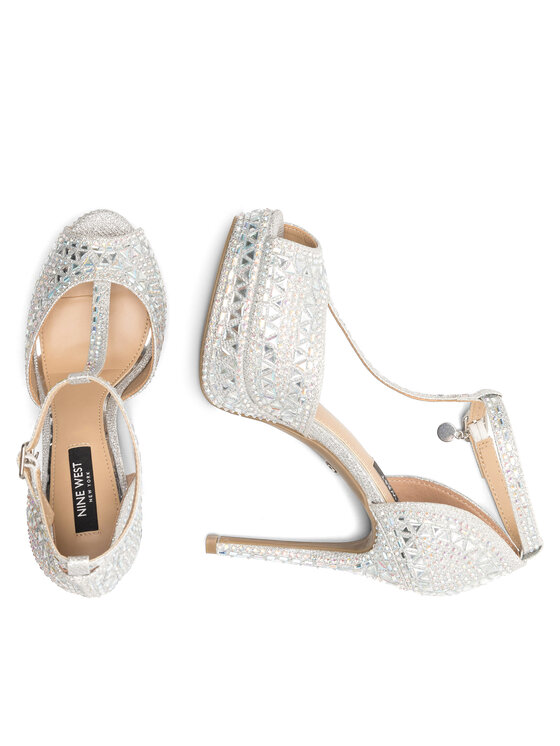 Nine West Сандали Nine West NISA SY015-1NW Сребрист