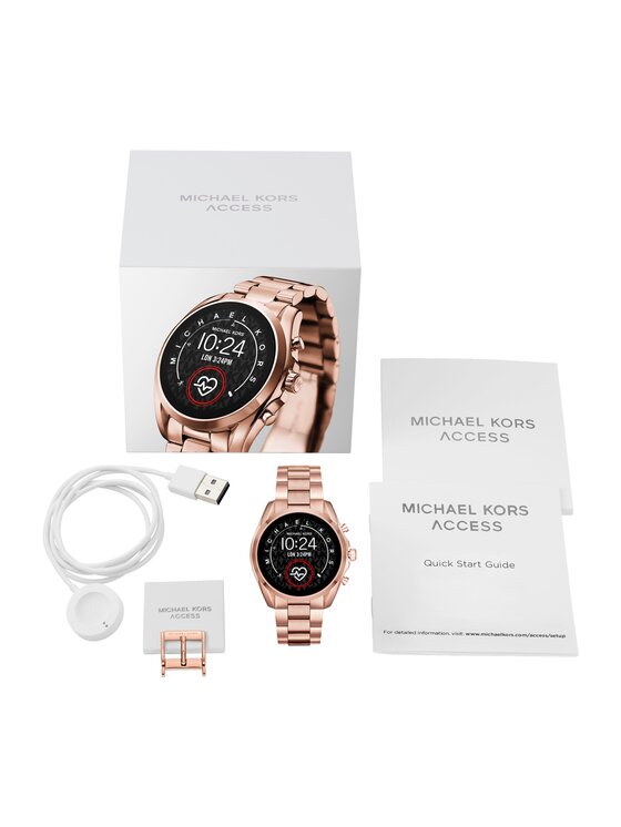 Michael Kors Išmanusis laikrodis Michael Kors Bradshaw MKT5086 Auksinė