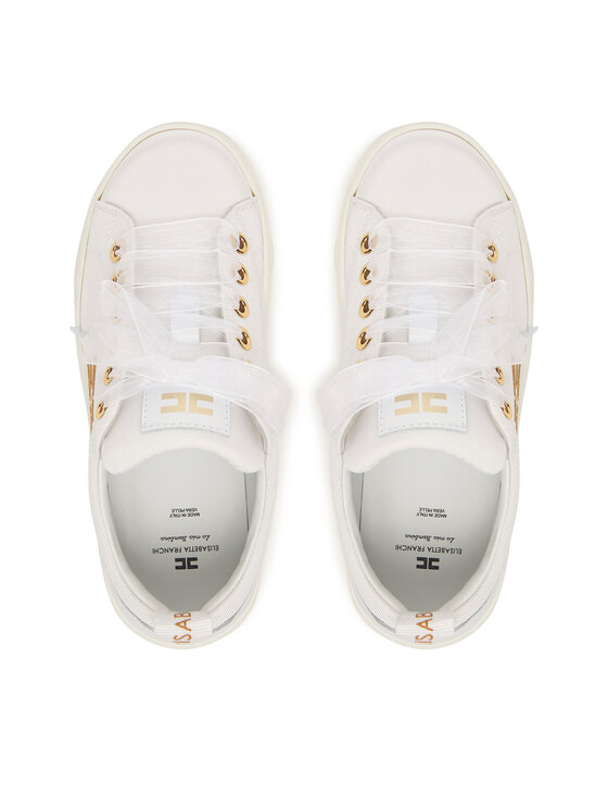 Elisabetta Franchi Снікерcи Elisabetta Franchi F4A9-E0528-1256 S Білий