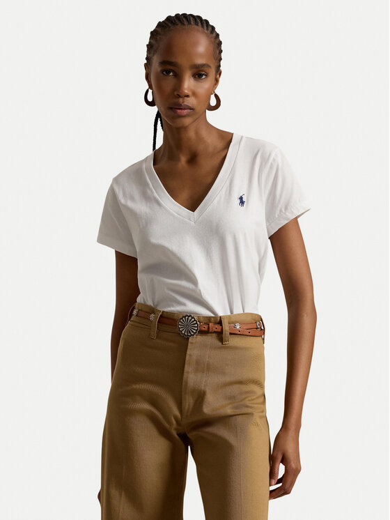 Polo Ralph Lauren Polo Ralph Lauren Camiseta 211B14611007 Blanco Regular Fit