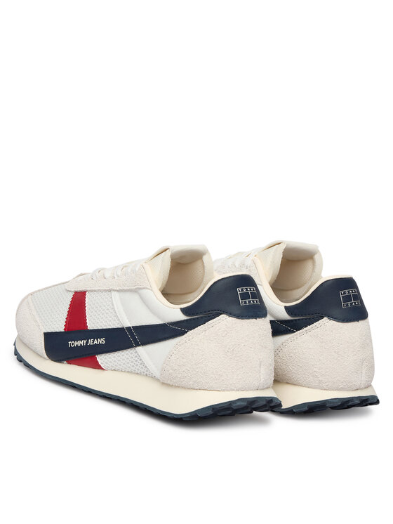 Tommy Jeans Sneakers Tommy Jeans Retro Runner Archive Open Mesh EM0EM01715 Alb