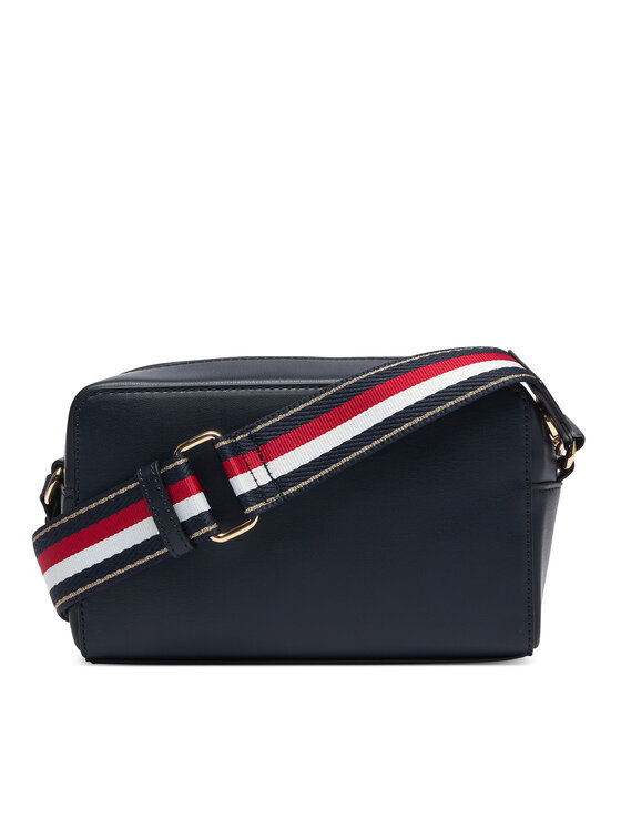 Tommy Hilfiger Torbica Tommy Hilfiger Th Joy Camera Bag Corp AW0AW19315 Tamnoplava