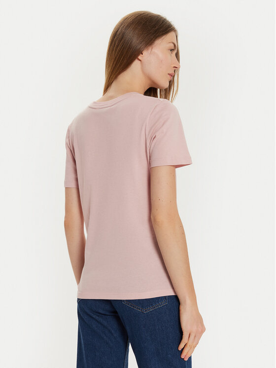 Tommy Hilfiger Tommy Hilfiger Póló WW0WW40276 Rózsaszín Regular Fit