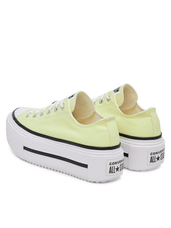 Converse Кеди Converse Chuck Taylor All Star Lift Double Stack Platform A16283C Жовтий