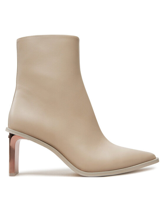 Calvin Klein Botines Calvin Klein Ankle Boot 70 Lth HW0HW02092 Beis
