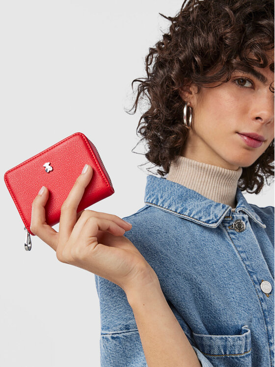 TOUS Портфейл TOUS Monedero M. New Dubai 2001690017 Червен