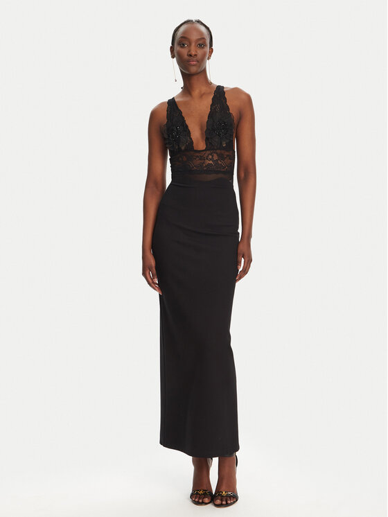 Elisabetta Franchi Elisabetta Franchi Боді BO03452E2 110 Чорний Regular Fit