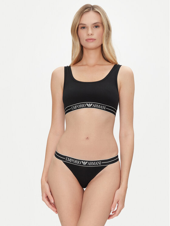Emporio Armani Underwear Emporio Armani Underwear Комплект стрінгів EW000405 AF10881 MC005 Чорний