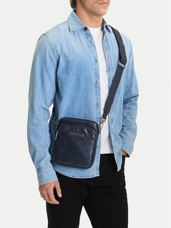 Guess Jeans Плоска сумка Guess Jeans CWBEO-GUESS-B-003-09 Cиній