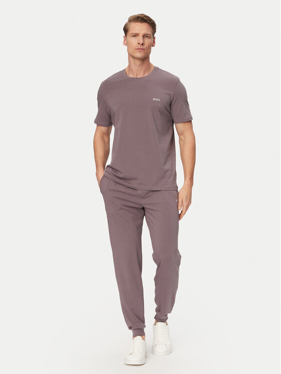 BOSS BOSS Camiseta Mix&Match 50515312 Violeta Regular Fit