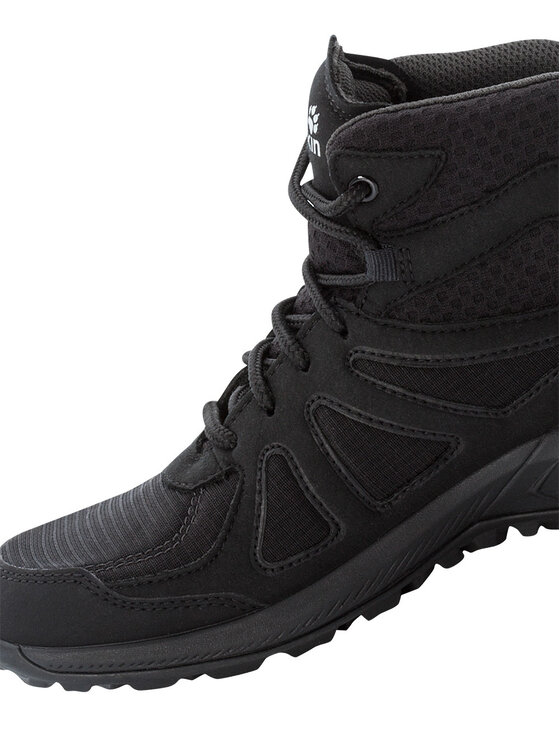 Jack Wolfskin Pārgājienu apavi Jack Wolfskin Woodland 2 Texapore Mid W 4051331 Pelēks