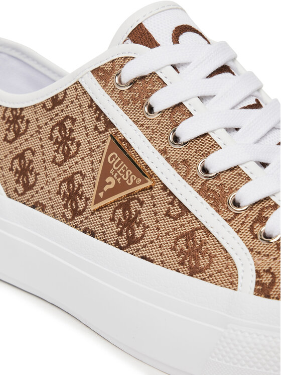 Guess Tenisky Guess FLGJEA FAL12 Béžová