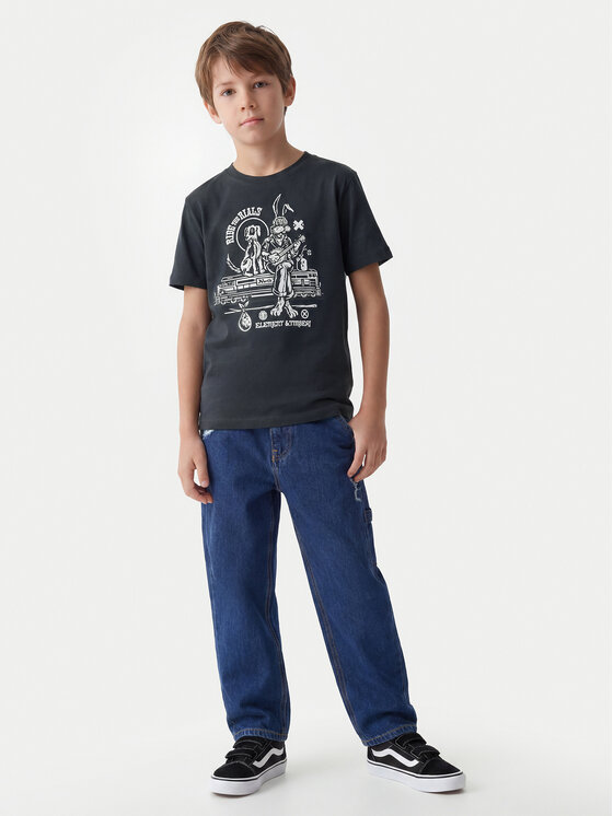 Element Element Camiseta Timber Aboard ELBZT00259 Negro Regular Fit