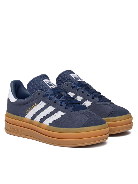 adidas Sneakersy adidas Gazelle Bold KJ2429 Granatowy