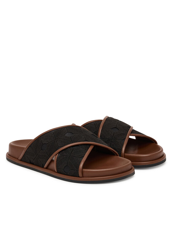 Max Mara Beachwear Шльопанці Max Mara Beachwear Peonie 2616521019650 Чорний