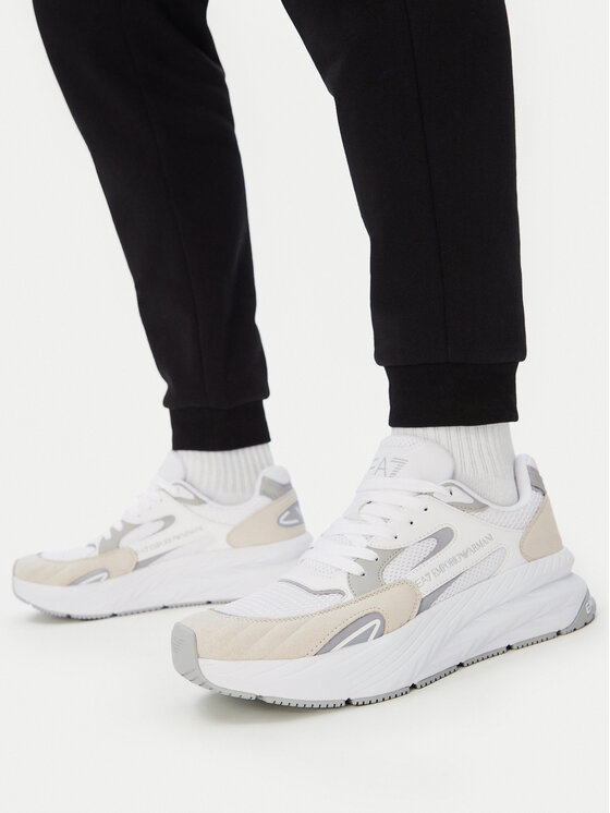 EA7 Emporio Armani Sneakersy EA7 Emporio Armani 7X000342 AF18617 MZ065 Šedá