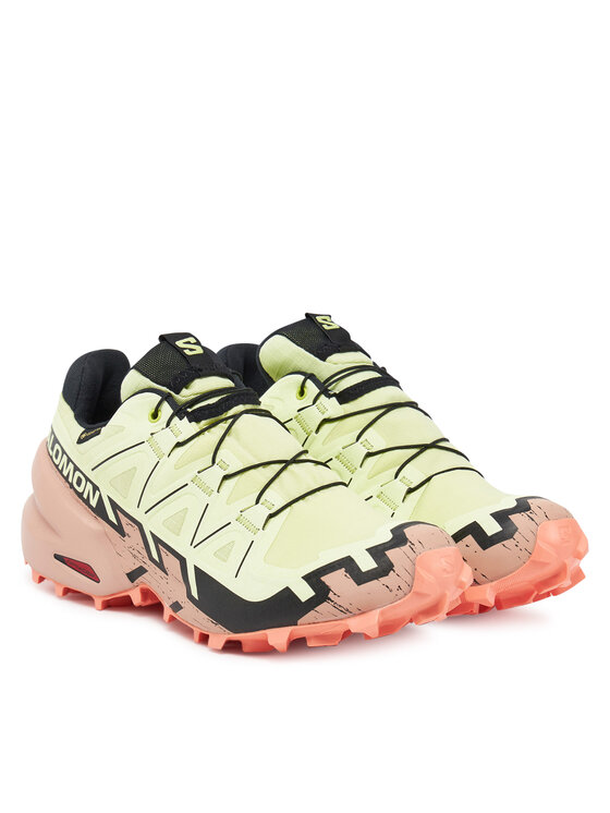 Salomon Scarpe running Salomon Speedcross 6 Gore-Tex L47765500 Verde