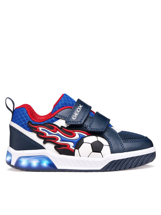 Geox Sneakersy Geox J Inek Boy J659CB 01454 C0735 S Granatowy