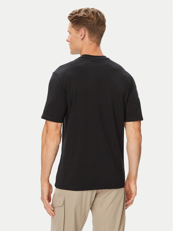 Napapijri Napapijri Camiseta S-Badge NP0A8949 Negro Regular Fit