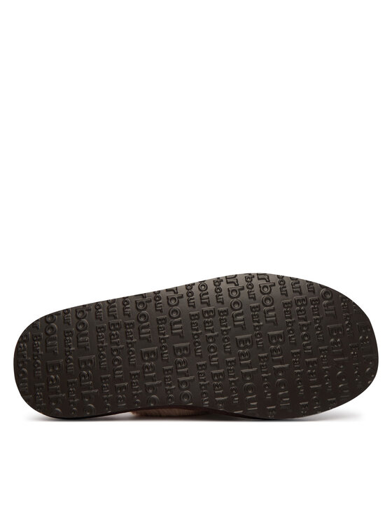 Barbour Papuče Barbour ClaudiaTartanSlipper LSL0036TN26 Hnedá