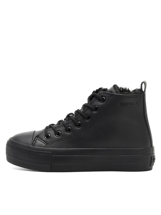 Sprandi Trampki Sprandi PLIMSNOW WP40-OG128 Czarny