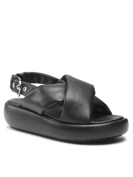 Inuikii Σανδάλια Inuikii Bubble Crossed 70105-300 Μαύρο