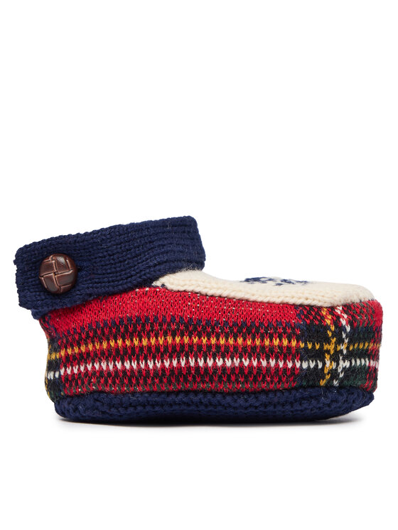 Polo Ralph Lauren Set čepice a ponožky Polo Ralph Lauren Holiday Hat Boot Set 320B29055001 Tmavomodrá