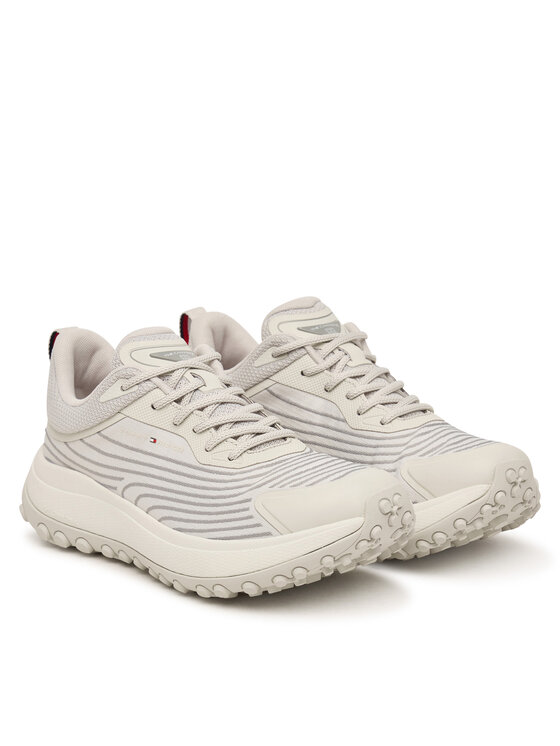 Tommy Hilfiger Zapatillas Tommy Hilfiger The Canyon X Knit FW0FW09674 Gris claro