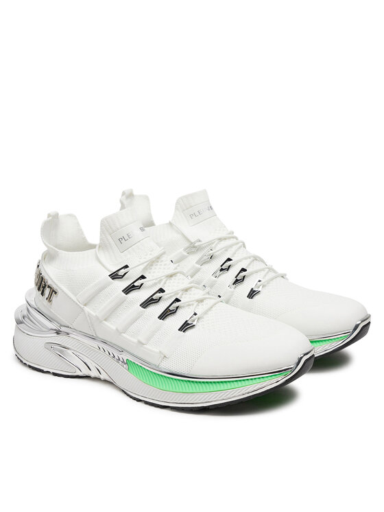 Plein Sport Sneakersy Plein Sport PADS USC0579 STE003N Biały