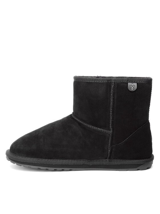 EMU Australia Cizme de zăpadă EMU Australia Wallaby Mini Teens T10103 Negru