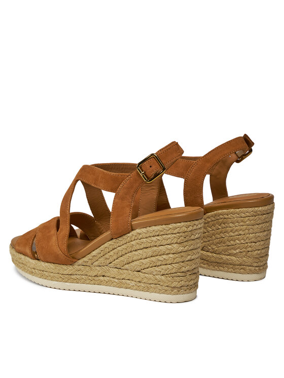 Geox Espadryle Geox D Ponza D35GVC 00021 C6001 Brązowy