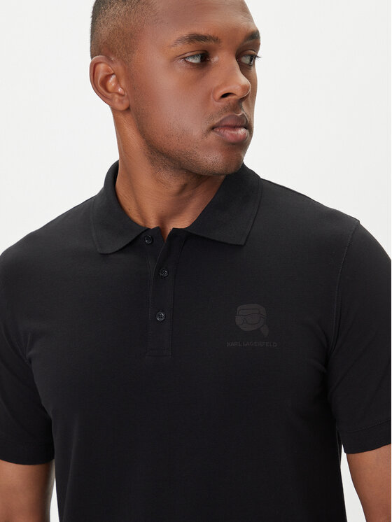 KARL LAGERFELD KARL LAGERFELD Polo 745015 554221 Negro Regular Fit