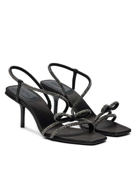 Max Mara Basutės Max Mara Crystalsandal 2424526411600 Juoda
