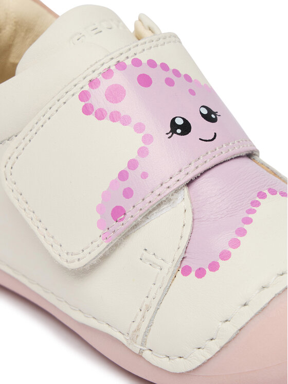 Geox Félcipő Geox B Tutim Girl B3540B 00085 C1Z8Z Fehér