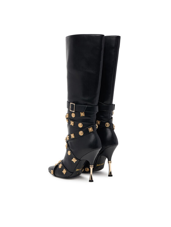 Just Cavalli Ботуши Just Cavalli 81RA3S48 ZSE94 Черен
