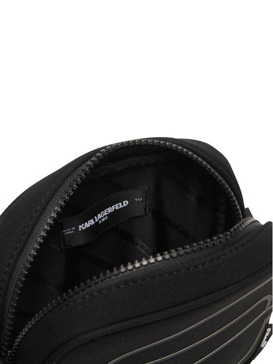 Karl Lagerfeld Kids Kabelka Karl Lagerfeld Kids Nomade Monaco D2 Z31223 Čierna