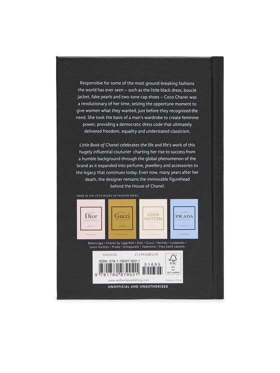 Welbeck Kniha Welbeck Little Book of Chanel 9781780979021 Čierna