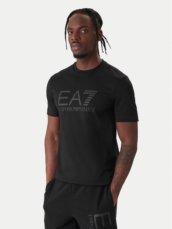 EA7 Emporio Armani EA7 Emporio Armani Camiseta 7M001412 AF22264 MC005 Negro Regular Fit