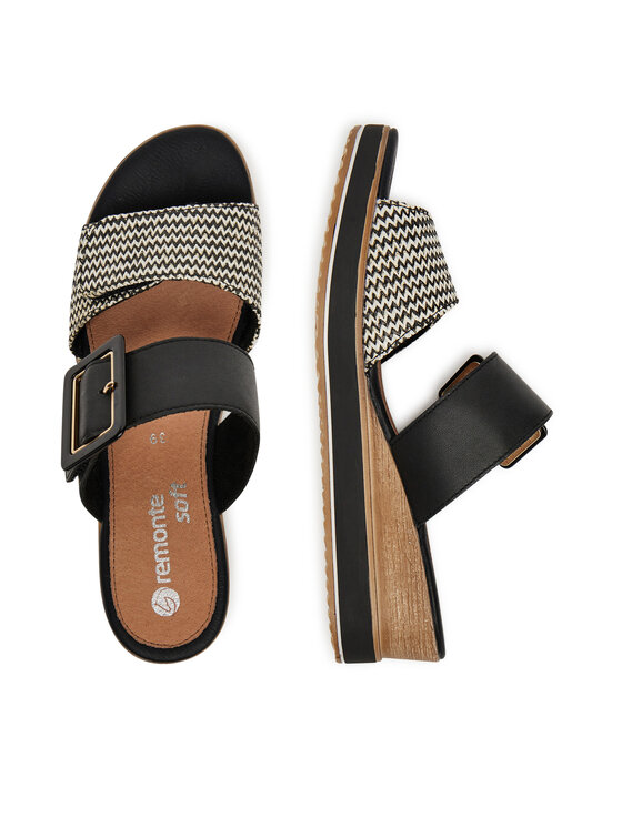 Remonte Šlepetės Remonte CEO-D6463-03 Juoda