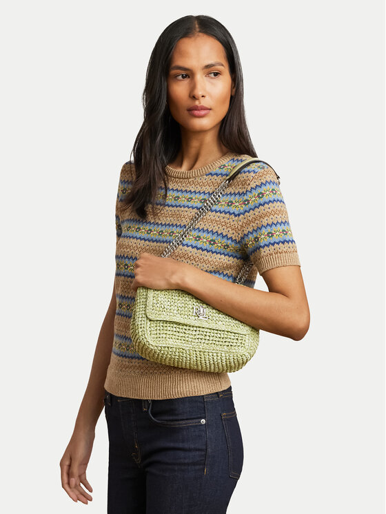 LAUREN RALPH LAUREN Torebka LAUREN RALPH LAUREN Sophee 431966865003 Zielony