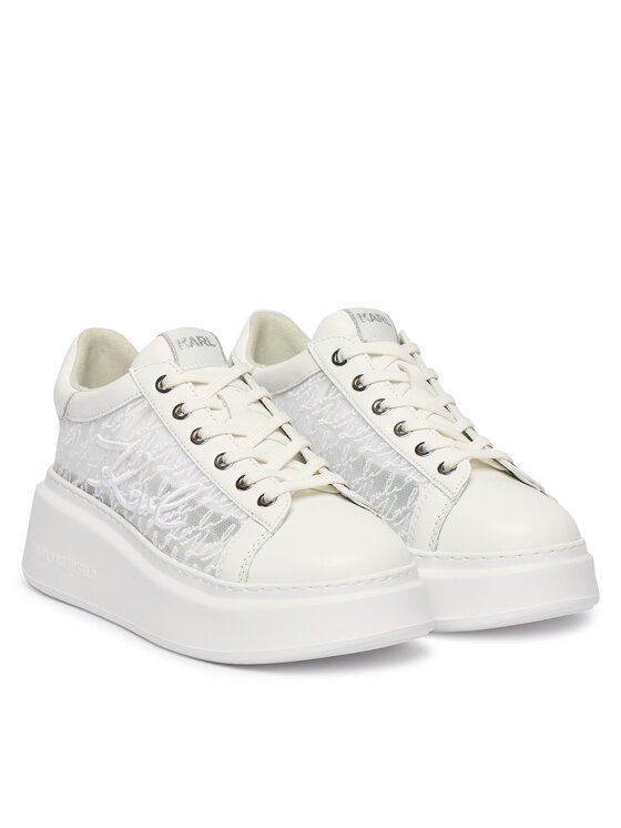 KARL LAGERFELD Снікерcи KARL LAGERFELD Anakapri KL63510L Білий
