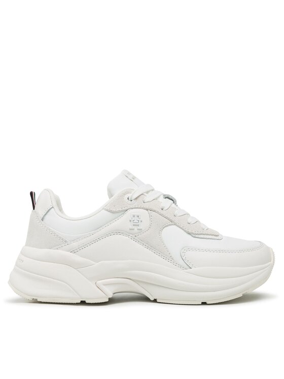 Tommy Hilfiger Tenisice Tommy Hilfiger Elevated Chunky Runner FW0FW06946 Bijela