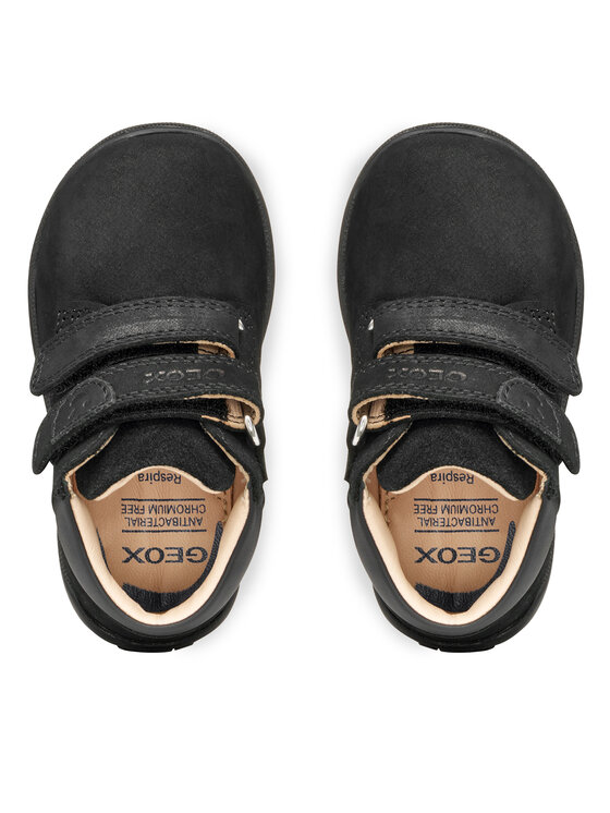 Geox Šnurovacia obuv Geox B Macchia B164NC 03285 C9999 Čierna